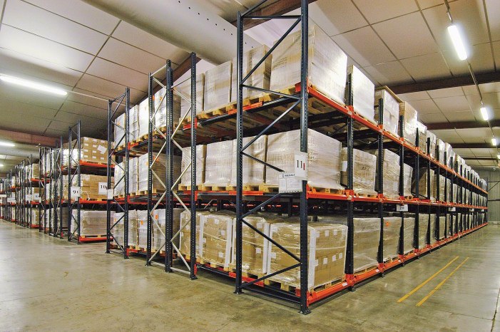 Push Back Pallet Rack - Industrial Warehouse Racking in Gallatin